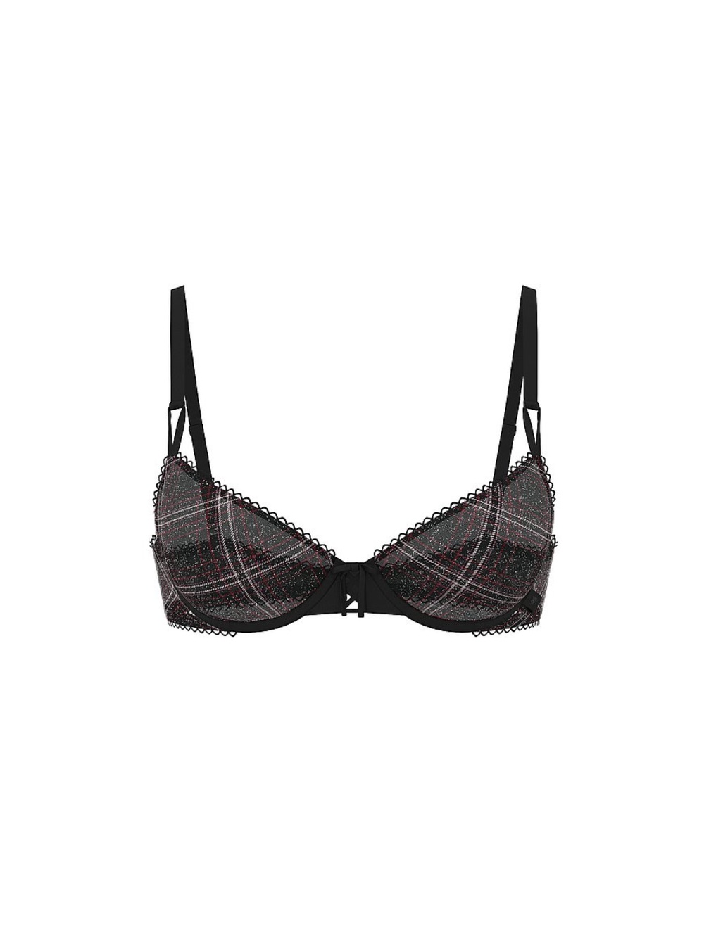 VICTORIA'S SECRET Sexy Tee Lacie Lace-Up Underwire Demi Bra 36C